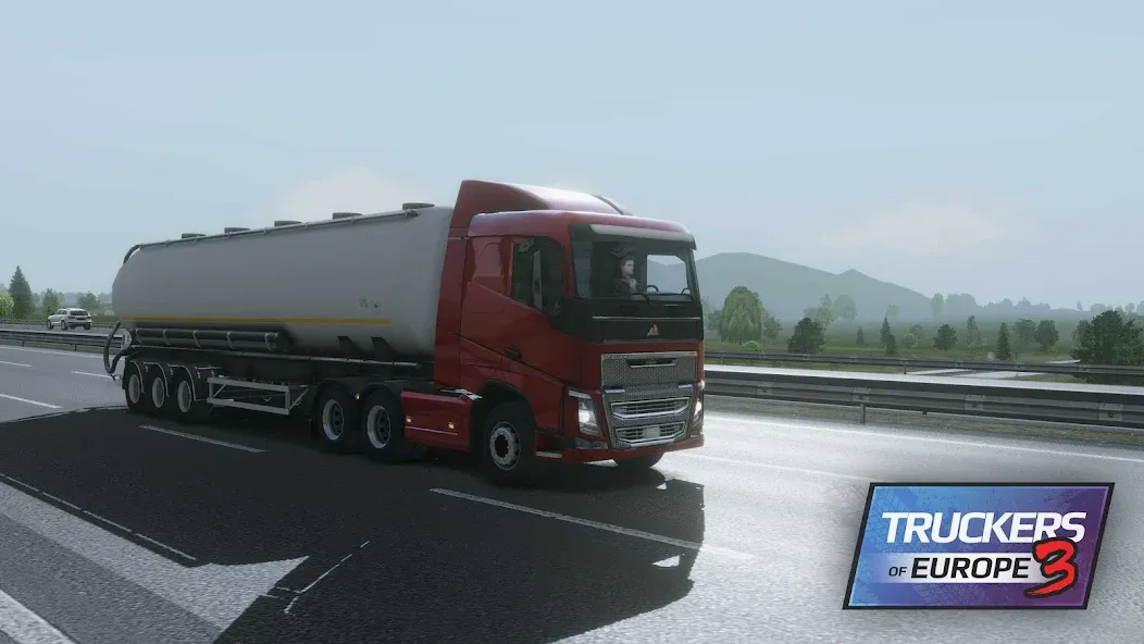 Truckers of Europe 3 (Тракеры Европы 3) [MOD: Бесконечные деньги] - Скриншот 1