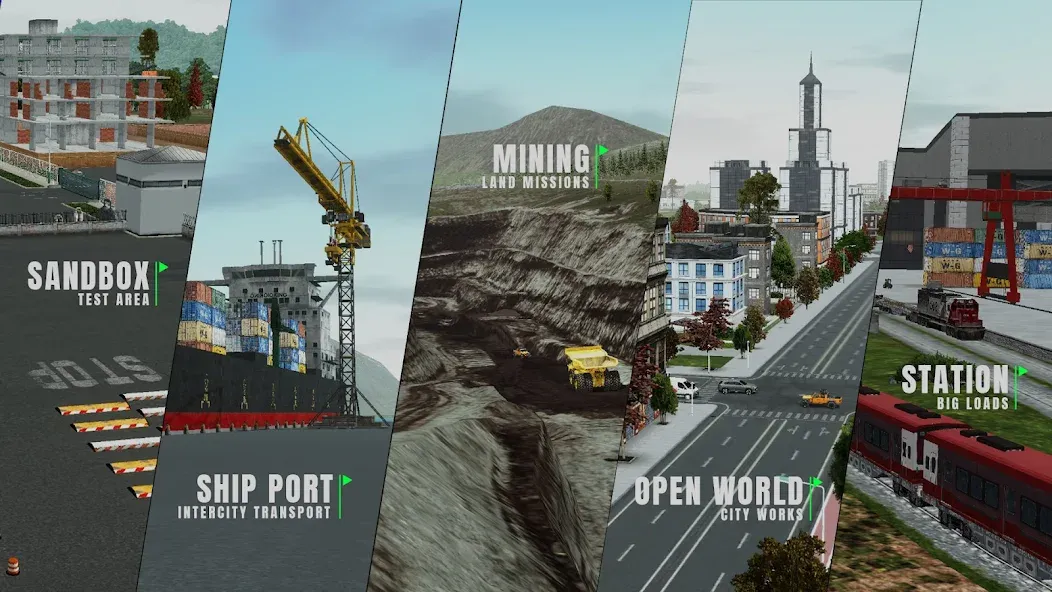 Heavy Machines & Construction [MOD: Mega Mod/Меню] - Скриншот 2