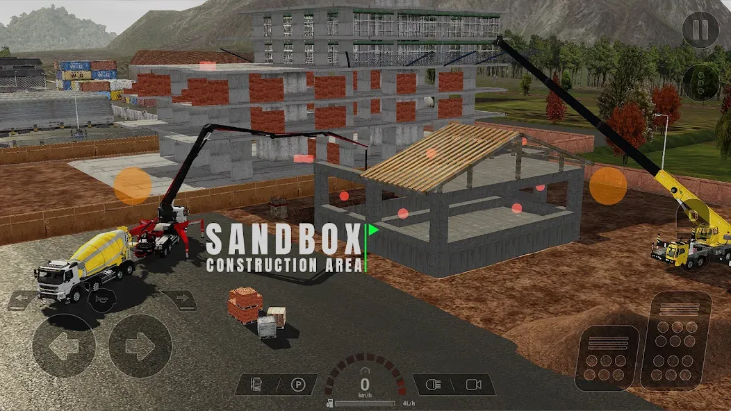 Heavy Machines & Construction [MOD: Mega Mod/Меню] - Скриншот 3