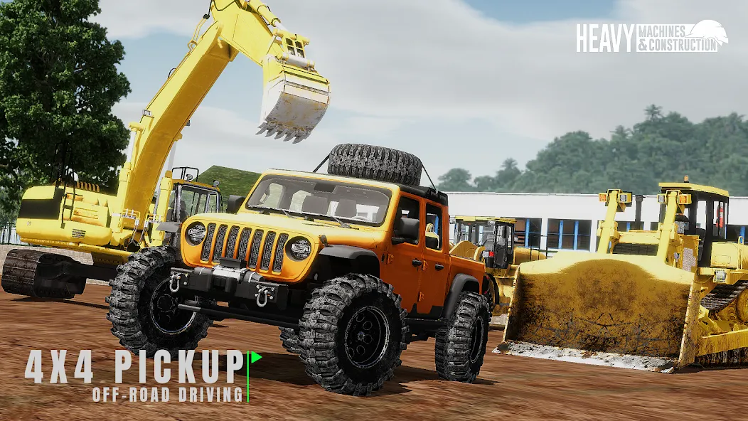 Heavy Machines & Construction [MOD: Mega Mod/Меню] - Скриншот 5