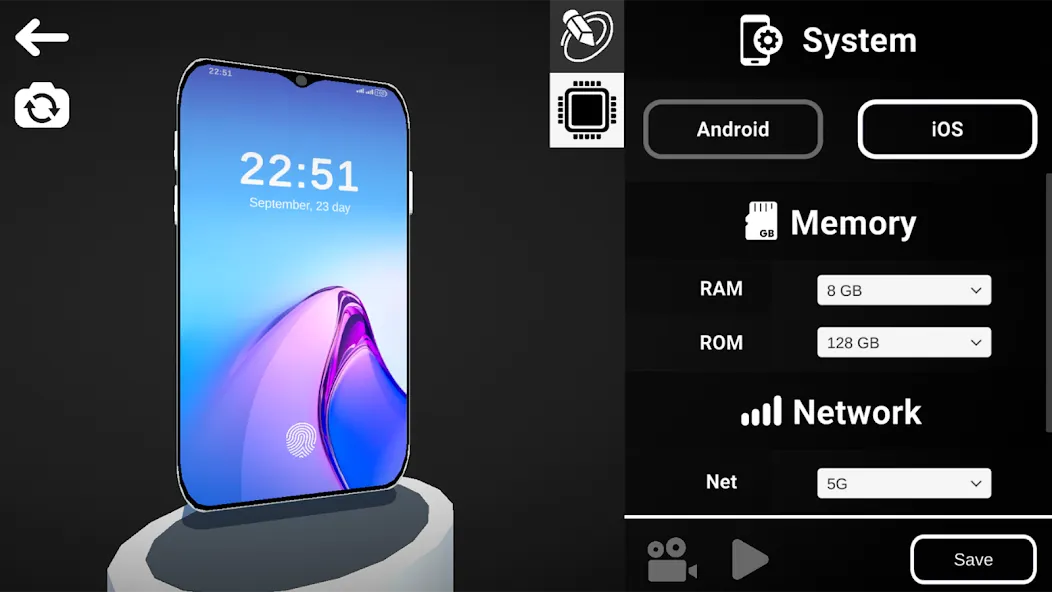 Phone Simulator — 3D Maker (Фоун Симулятор) [MOD: Бесконечные деньги] - Скриншот 1
