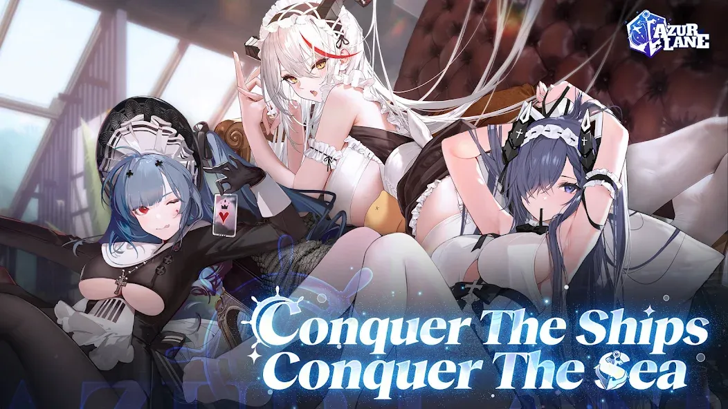 Azur Lane (Азур Лейн) [MOD: Много монет/Энергии] - Скриншот 1