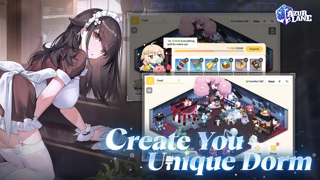 Azur Lane (Азур Лейн) [MOD: Много монет/Энергии] - Скриншот 4