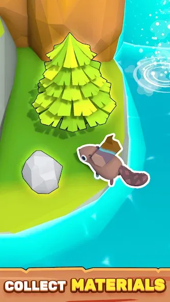 Beaver Builder (Бивер Билдер) [MOD: Много монет/Энергии] - Скриншот 1