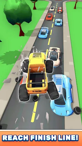 Monster Truck Rampage (Монстр Трак Рэмпейдж) [MOD: Меню/Много денег] - Скриншот 1