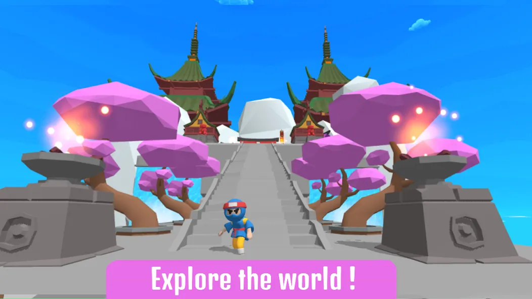 Ninja World Adventure (Ниндзя Ворлд Приключение) [MOD: Много монет/Энергии] - Скриншот 3