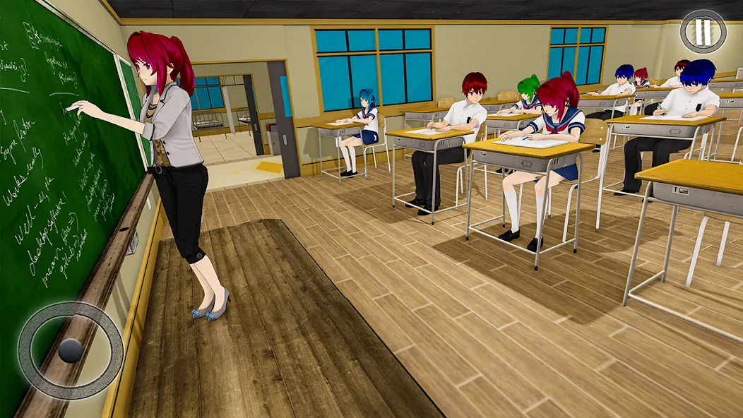 Anime Girl School Teacher 3D [MOD: Разблокировано] - Скриншот 2