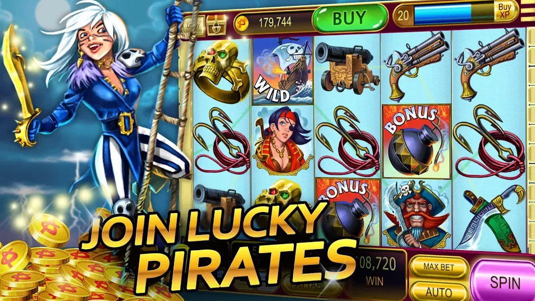 Vegas Casino — Slot Machines (Вегас Казино) [MOD: Mega Mod/Меню] - Скриншот 2
