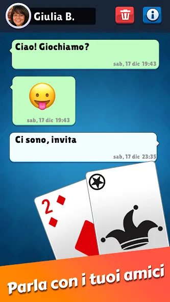 Burraco classico carte online (Буррако классико картэ онлайн) [MOD: Бесконечные деньги] - Скриншот 2