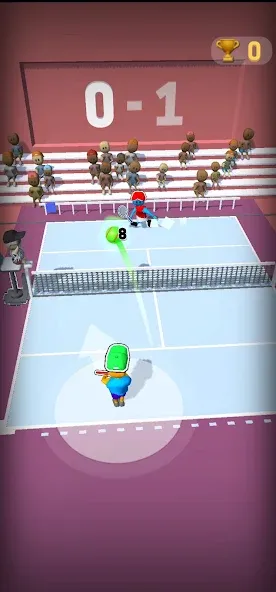 Deuce Hit! (Tennis) [MOD: Бесконечные деньги] - Скриншот 1