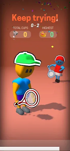 Deuce Hit! (Tennis) [MOD: Бесконечные деньги] - Скриншот 2