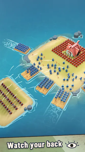Island War (Айсланд Уор) [MOD: Все открыто] - Скриншот 1
