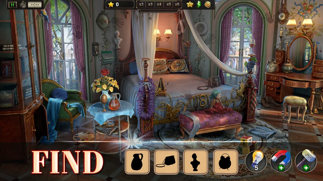 Hidden Objects: Coastal Hill (Коустал Хилл) [MOD: Меню/Много денег] - Скриншот 1