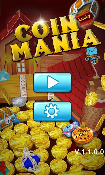 AE Coin Mania : Arcade Fun (Эй Это Мания Монет) [MOD: Mega Mod/Меню] - Скриншот 1