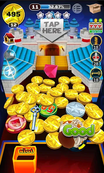 AE Coin Mania : Arcade Fun (Эй Это Мания Монет) [MOD: Mega Mod/Меню] - Скриншот 3