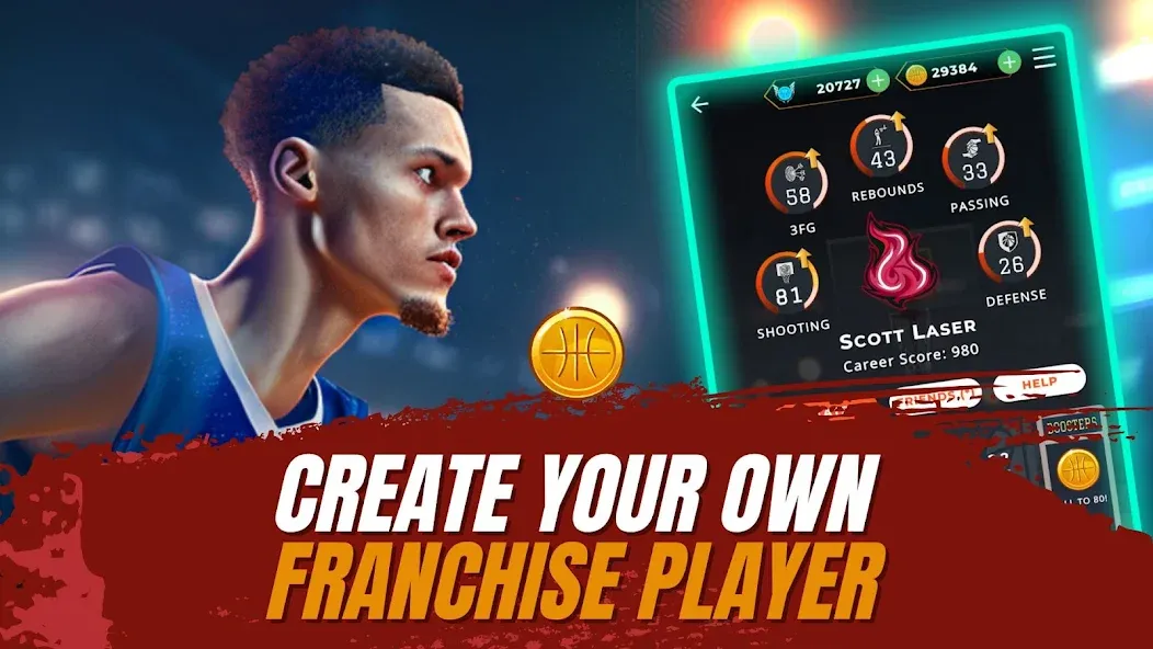Astonishing Basketball Manager (Удивительный баскетбольный менеджер) [MOD: Разблокировано] - Скриншот 2