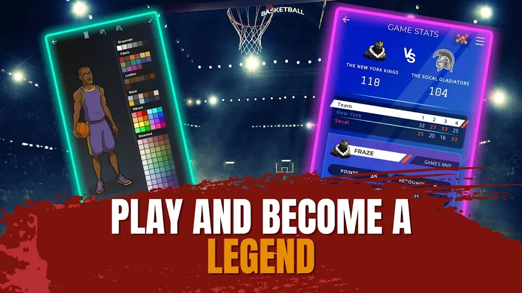 Astonishing Basketball Manager (Удивительный баскетбольный менеджер) [MOD: Разблокировано] - Скриншот 5