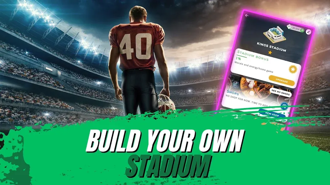 Astonishing Football Manager (Астонишинг Футбол Менеджер) [MOD: Много монет/Энергии] - Скриншот 5