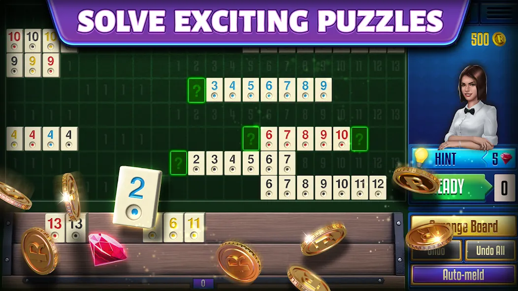 Rummy Club [MOD: Меню/Много денег] - Скриншот 2