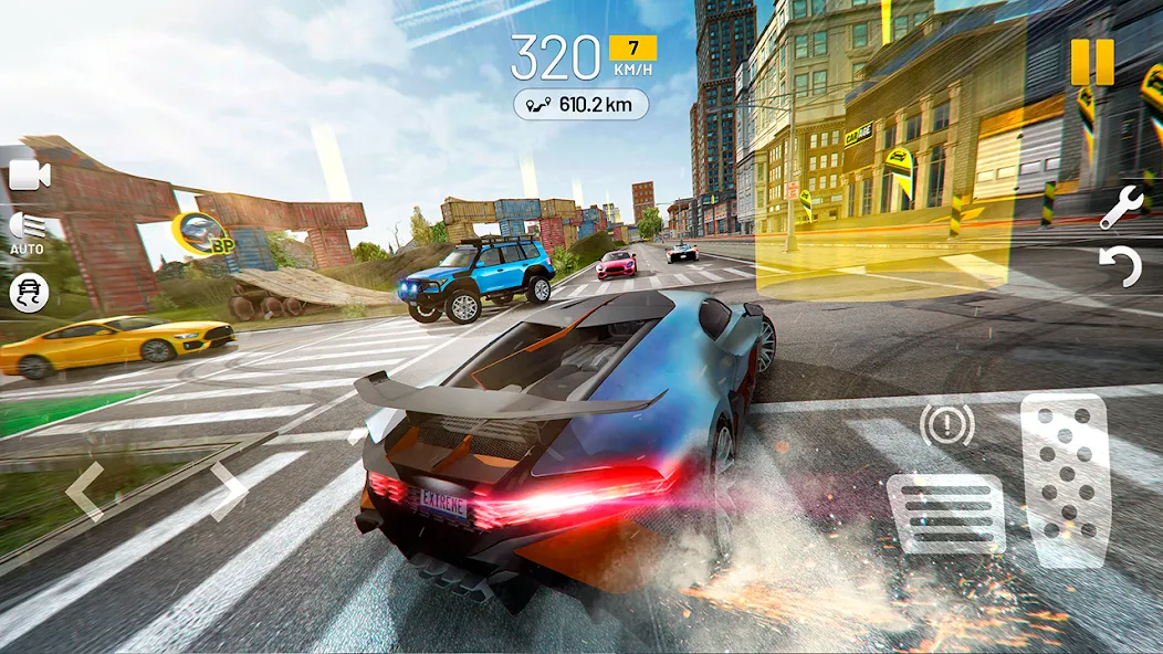 Extreme Car Driving Simulator (Экстримальный симулятор вождения автомобиля) [MOD: Все открыто] - Скриншот 2