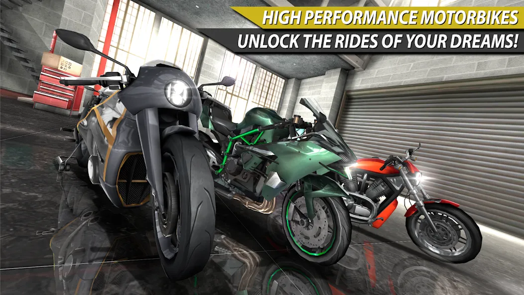 Moto Rider In Traffic (Мото Райдер в Трафике) [MOD: Premium/Unlocked] - Скриншот 4