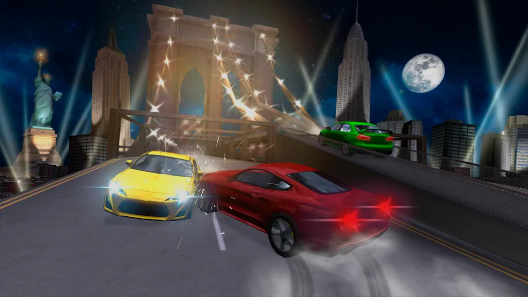 Car Driving Simulator: NY (Симулятор вождения автомобиля) [MOD: Много монет/Энергии] - Скриншот 3