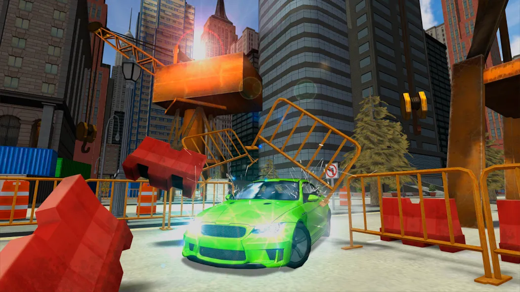 Car Driving Simulator: NY (Симулятор вождения автомобиля) [MOD: Много монет/Энергии] - Скриншот 4
