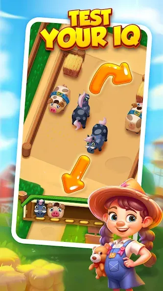 Farm Fun — Animal Parking Game (Фарм Фан) [MOD: Все разблокировано] - Скриншот 5