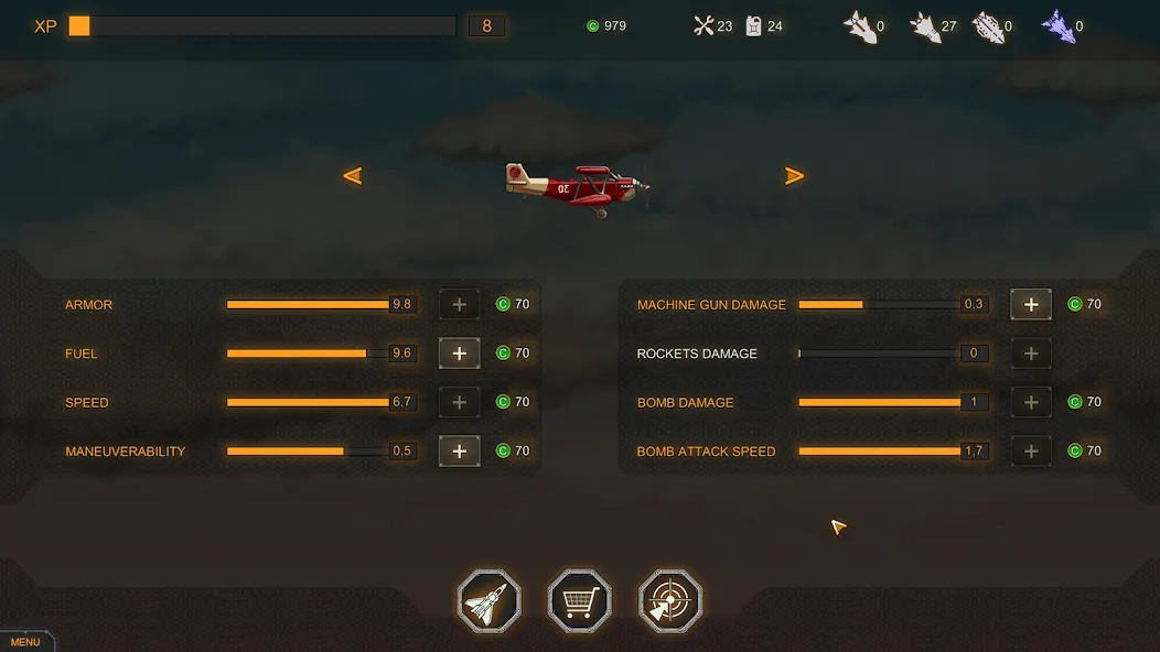Aircraft Evolution (Эволюция воздушных судов) [MOD: Premium/Unlocked] - Скриншот 3