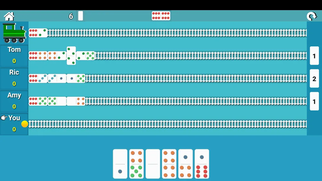 Train Dominoes (Трейн Доминос) [MOD: Мод Меню/Взлом] - Скриншот 2