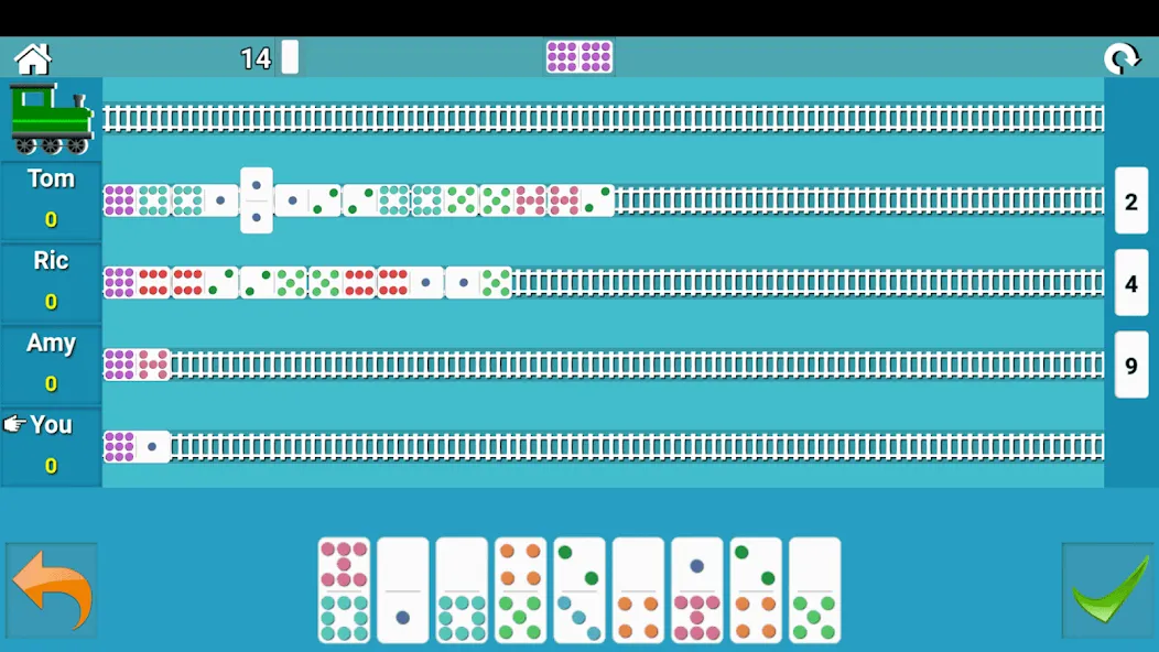 Train Dominoes (Трейн Доминос) [MOD: Мод Меню/Взлом] - Скриншот 3