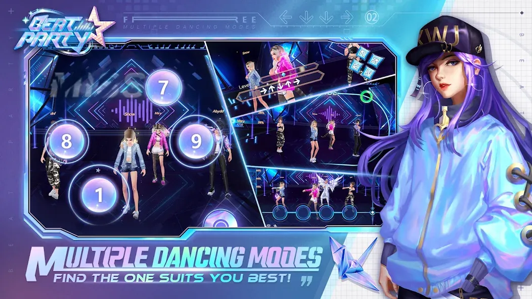 Beat Party (Бит Пати) [MOD: Все разблокировано] - Скриншот 2