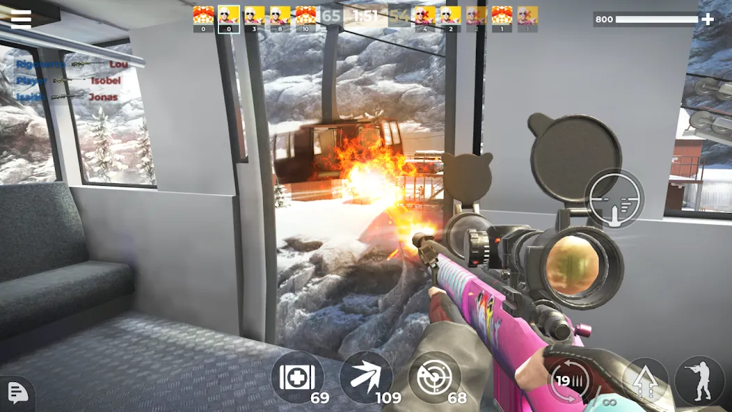 AWP Mode: Online Sniper Action (ЭЙВИПИ Режим) [MOD: Все разблокировано] - Скриншот 4