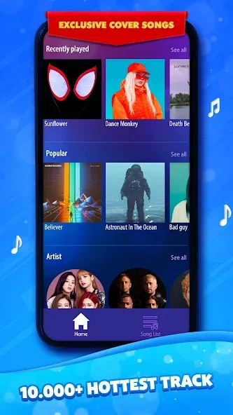 Duet Tiles: Dual Vocal Music (Дуэт Тайлз) [MOD: Mega Mod/Меню] - Скриншот 1