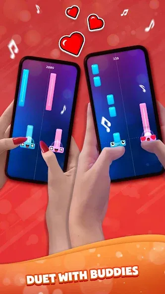 Duet Tiles: Dual Vocal Music (Дуэт Тайлз) [MOD: Mega Mod/Меню] - Скриншот 2