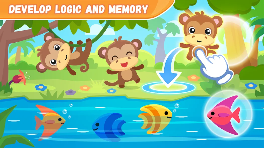 Educational games for kids 2-4 [MOD: Бесконечные деньги] - Скриншот 4