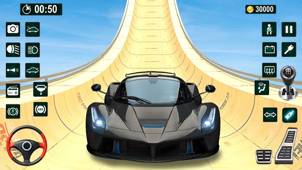 GT Car Stunt 3D: Ramp Car Game [MOD: Premium/Unlocked] - Скриншот 2