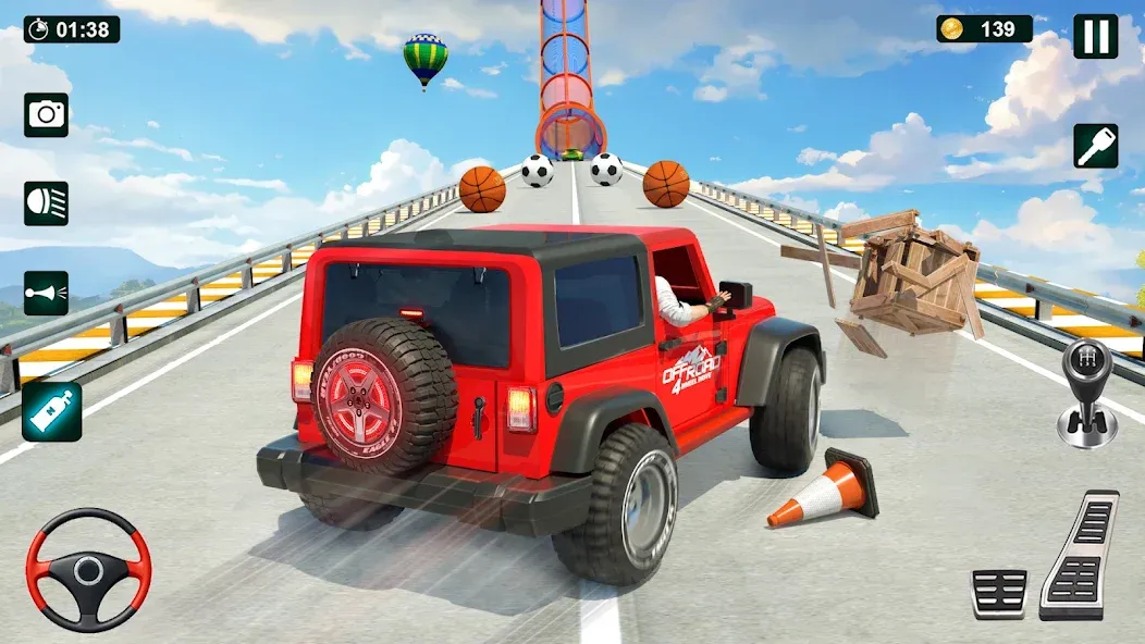 GT Car Stunt 3D: Ramp Car Game [MOD: Premium/Unlocked] - Скриншот 3