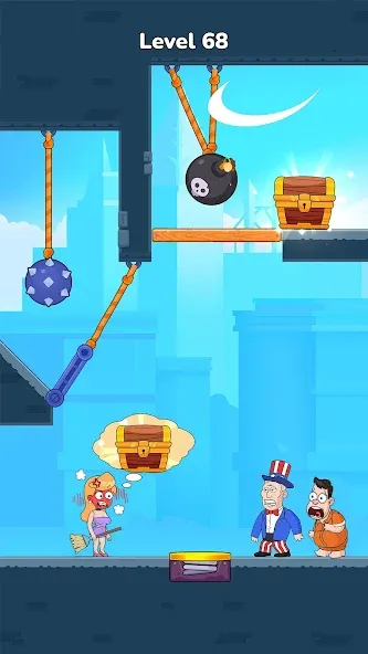 Cut Master: Fun Rope Cut Game (Кат зе Роуп) [MOD: Premium/Unlocked] - Скриншот 2