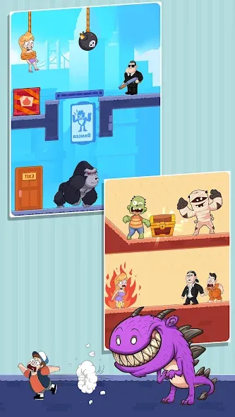 Cut Master: Fun Rope Cut Game (Кат зе Роуп) [MOD: Premium/Unlocked] - Скриншот 4