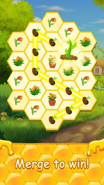 Honey Bottles — merge puzzle (Хани Ботлс) [MOD: Premium/Unlocked] - Скриншот 2