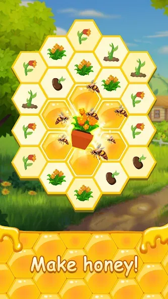 Honey Bottles — merge puzzle (Хани Ботлс) [MOD: Premium/Unlocked] - Скриншот 3