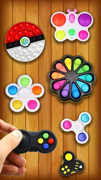 Antistress: Pop It Games 3D (Антистресс) [MOD: Разблокировано] - Скриншот 3