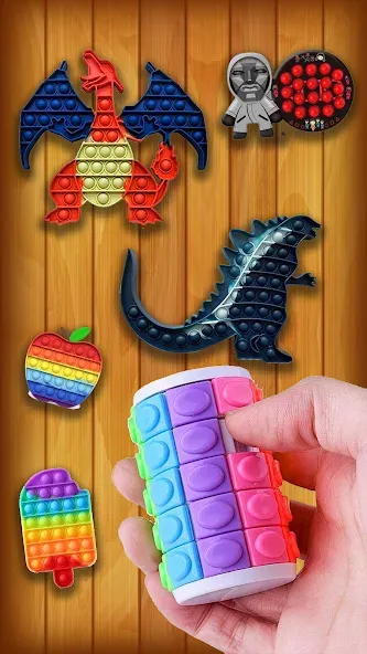 Antistress: Pop It Games 3D (Антистресс) [MOD: Разблокировано] - Скриншот 4
