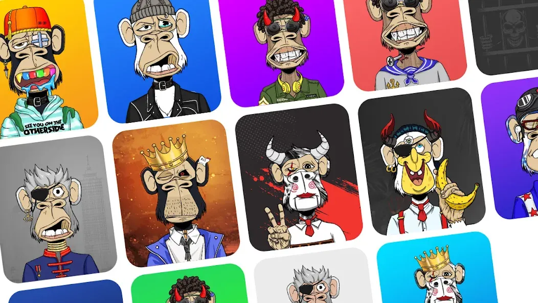 Bored Ape Maker — NFT Art (Боред Эйп Мейкер) [MOD: Разблокировано] - Скриншот 1