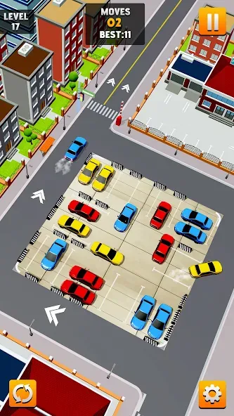 Park Master: Car Parking Jam (Парк Мастер) [MOD: Меню/Много денег] - Скриншот 1