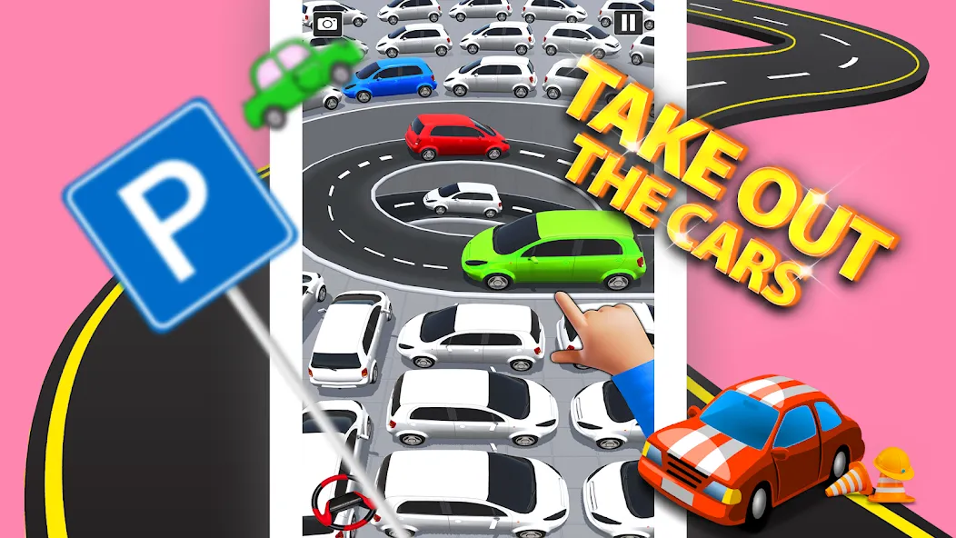 Park Master: Car Parking Jam (Парк Мастер) [MOD: Меню/Много денег] - Скриншот 3