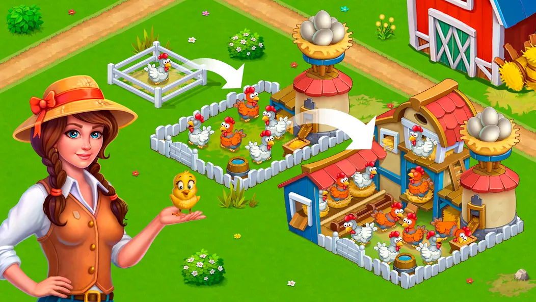 Idle Farmer: Mine Game (Айдл Фармер) [MOD: Все разблокировано] - Скриншот 2