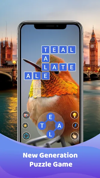 Word Game : Crossword (Кроссворд) [MOD: Mega Mod/Меню] - Скриншот 5