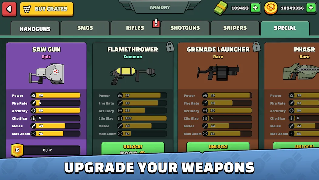 Mini Militia — War.io (Мини Милития) [MOD: Все открыто] - Скриншот 5